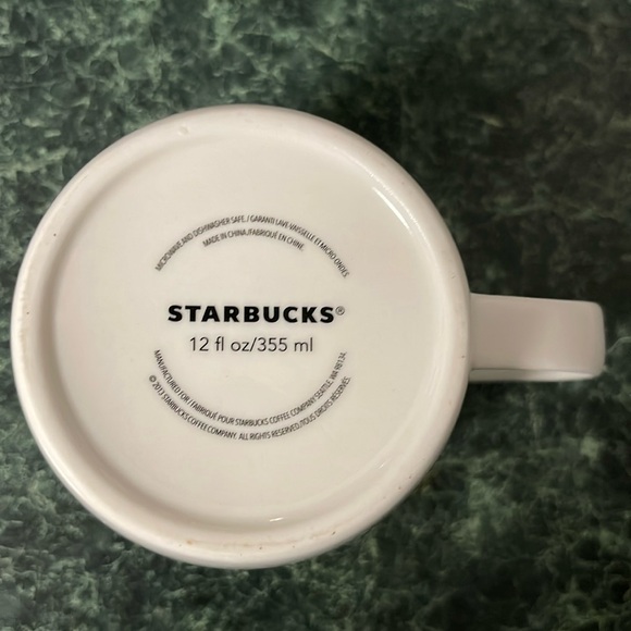 Starbucks 2013 lettering 12oz classic logo cup - Picture 4 of 6
